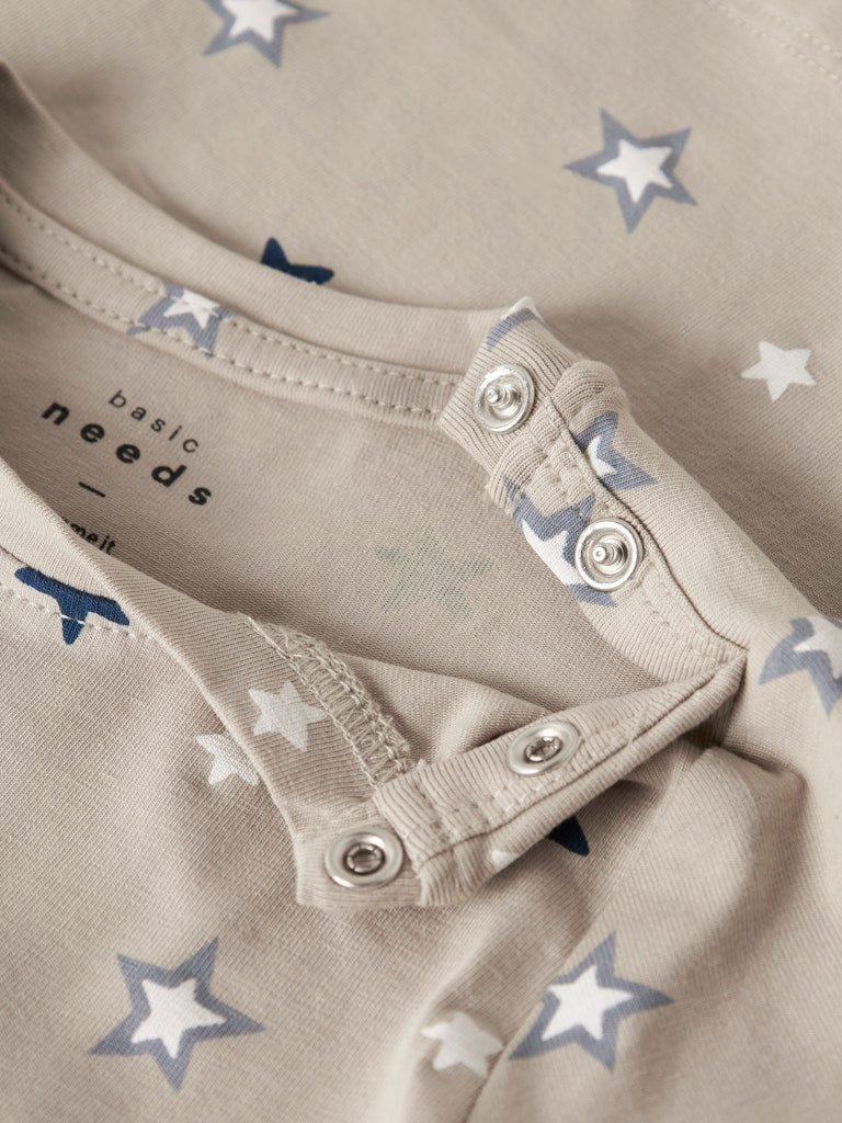 Name it Baby Boy 2-Piece Dungaree Set - Stars and Space