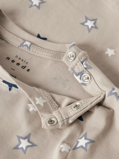 Name it Baby Boy 2-Piece Dungaree Set - Stars and Space