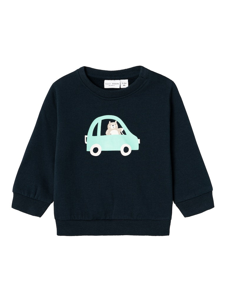 Name it Baby Boy Bear Print Sweatshirt