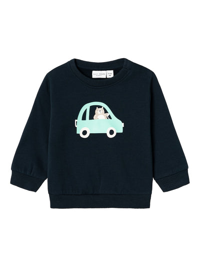 Name it Baby Boy Bear Print Sweatshirt