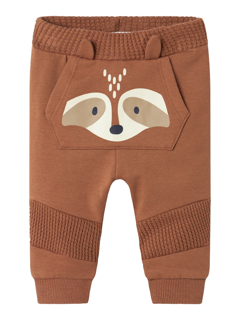 Name it Baby Boy 2-Piece Racoon Set - Mustard