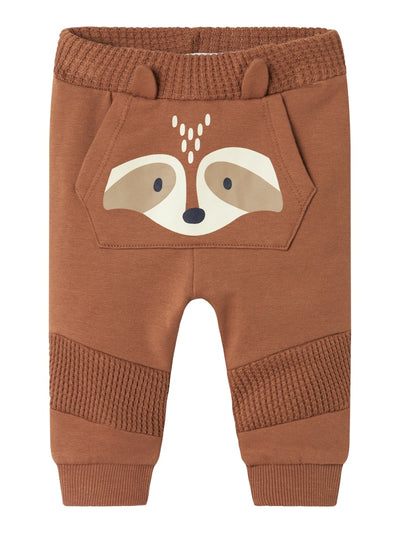 Name it Baby Boy 2-Piece Racoon Set - Mustard