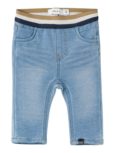 Baby Boy 2-Piece Jeans and Print Top Set