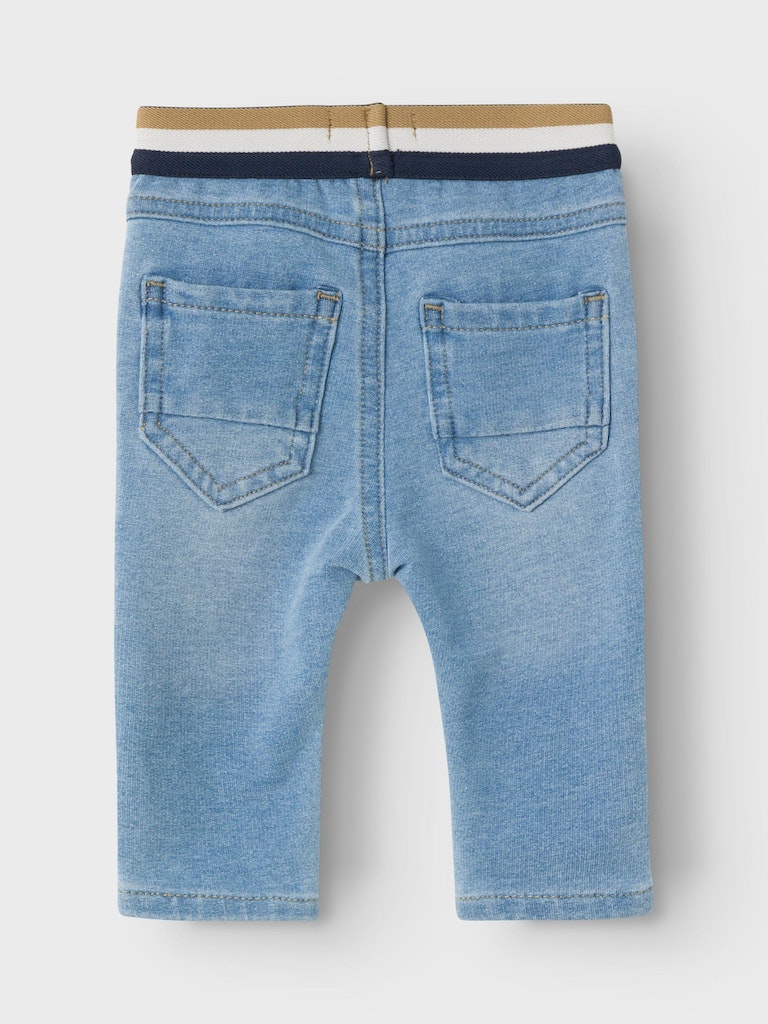 Baby Boy 2-Piece Jeans and Print Top Set