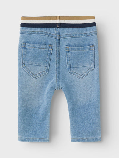 Baby Boy 2-Piece Jeans and Print Top Set