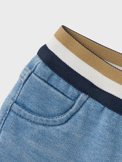 Baby Boy 2-Piece Jeans and Print Top Set
