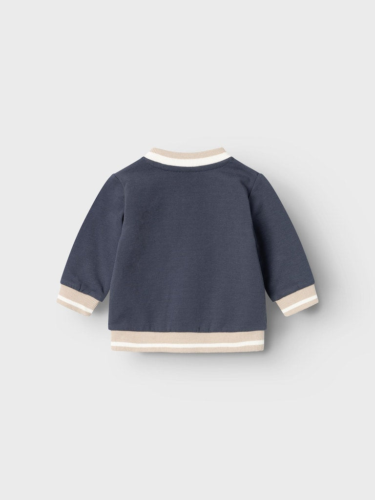 Baby Boy Zip-Up Sweat Cardigan