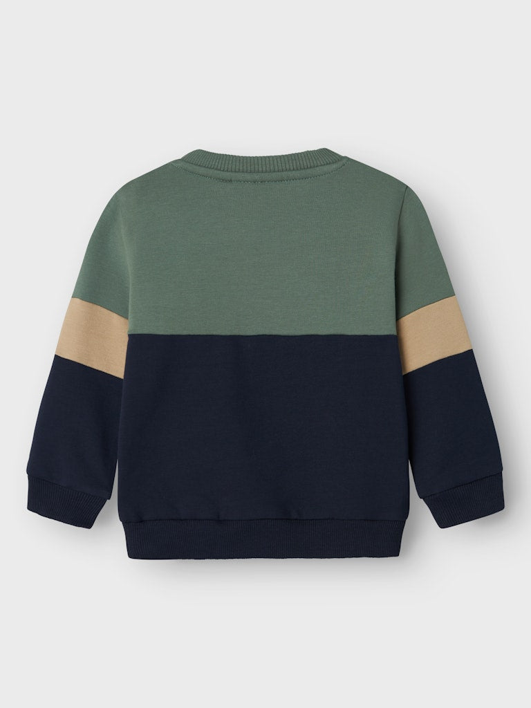 Name it Baby Boy Sweatshirt and Jogger Set - Green