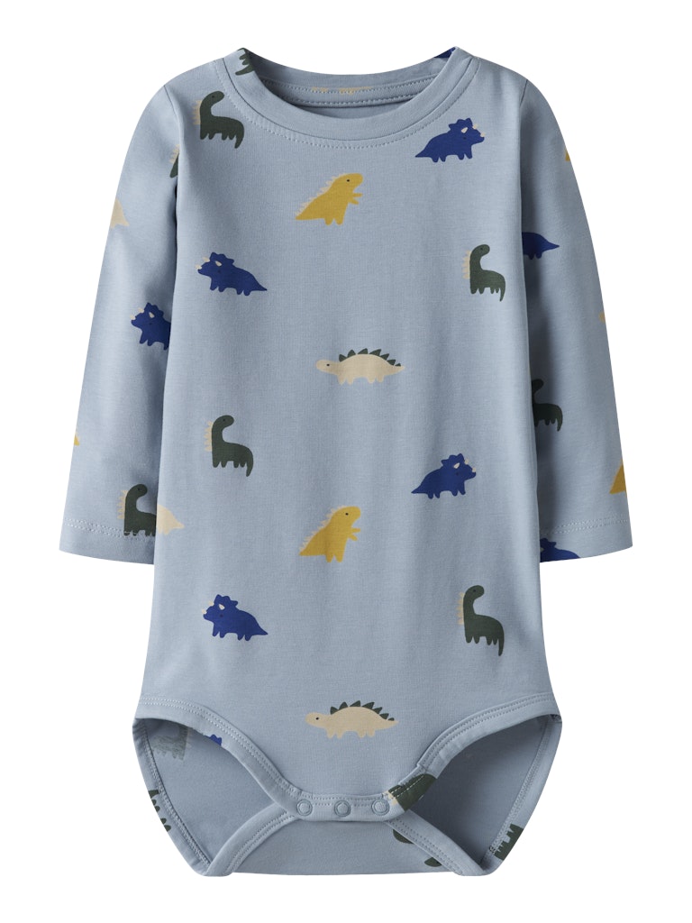 Name it Baby Boy 2-Piece Dungaree Set - Dino Cars Design