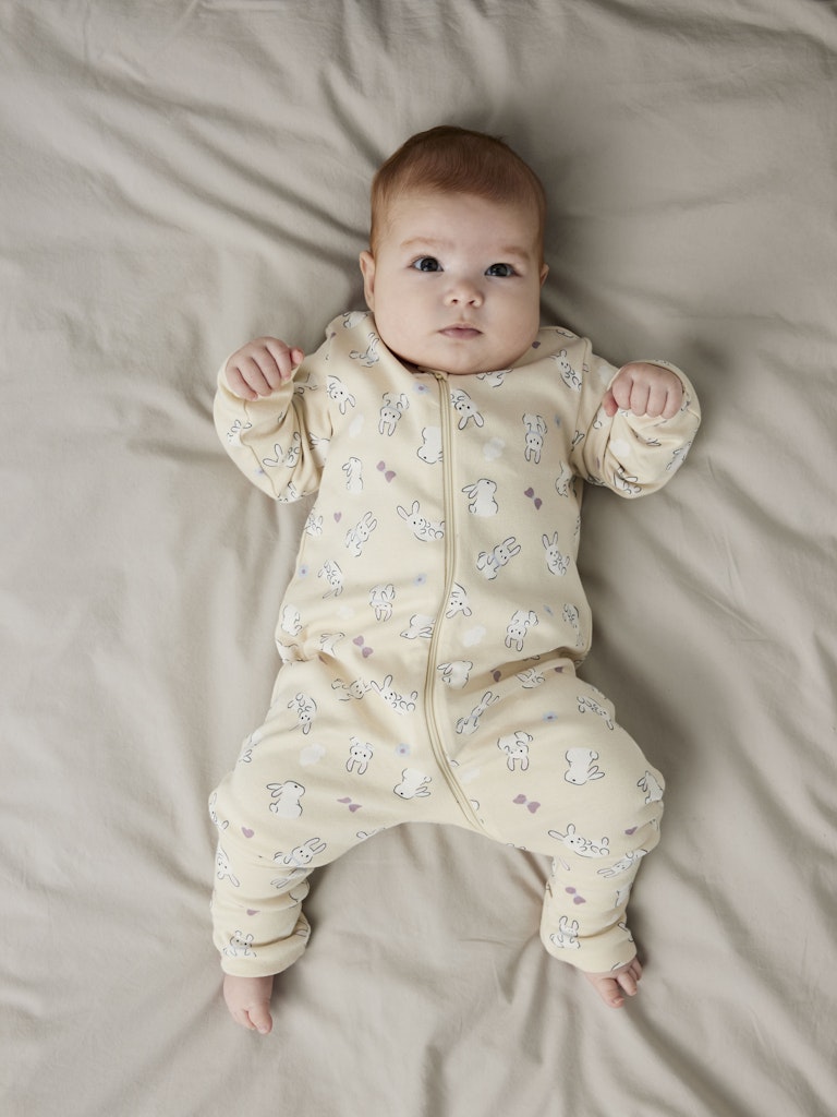 Name it Baby Girl 2-Pack Zip-Up Babygrows / Nightsuit