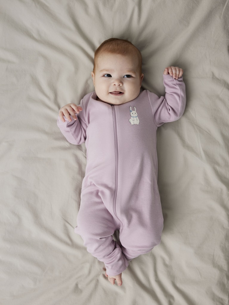 Name it Baby Girl 2-Pack Zip-Up Babygrows / Nightsuit