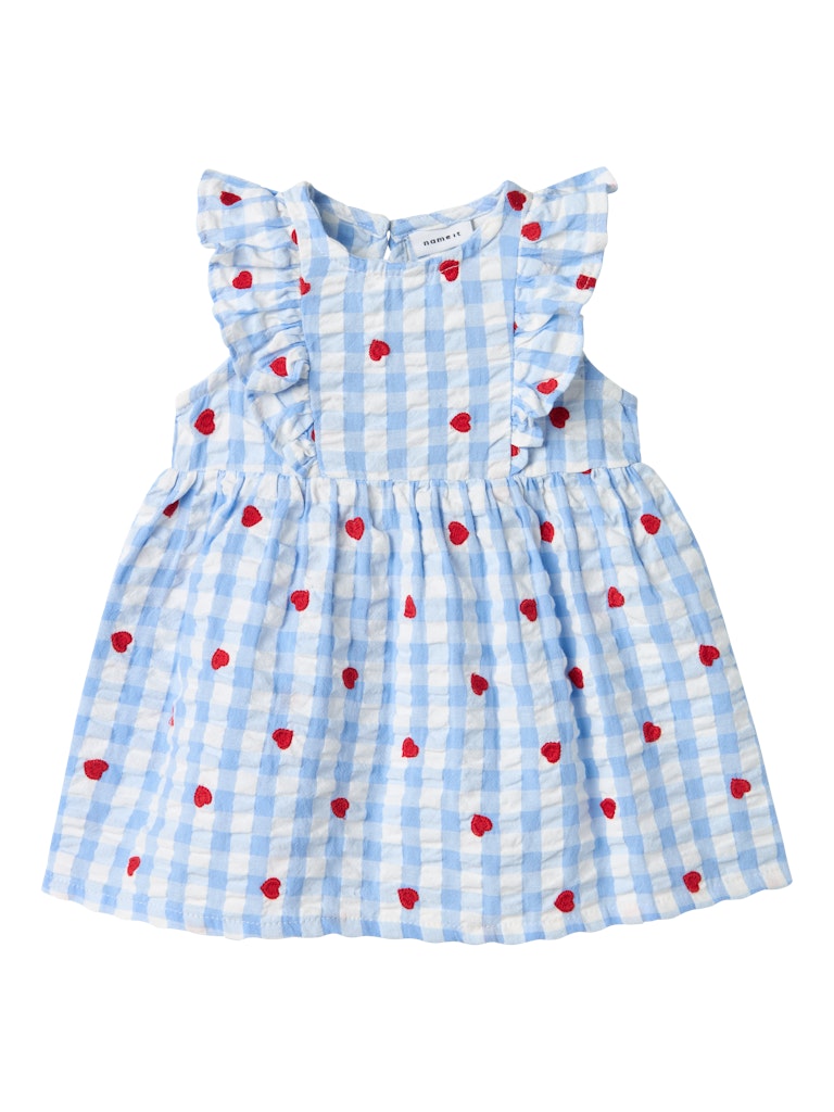 sachin and babi light blue dress Proper Peony Baby Girls Bubble - Light Blue Gingham