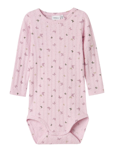 Name it Baby Girl Bodysuit with Matching Hairband