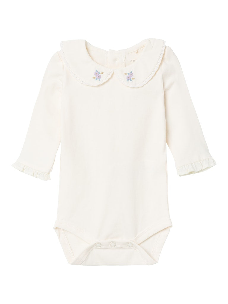 Name it Baby Girl Embroidery Collar Body Suit