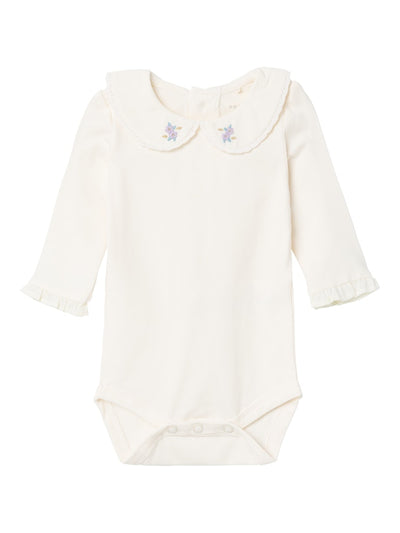 Name it Baby Girl Embroidery Collar Body Suit