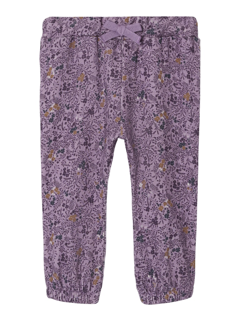 Name it Baby Girl Floral Pants with Adjustable Waist