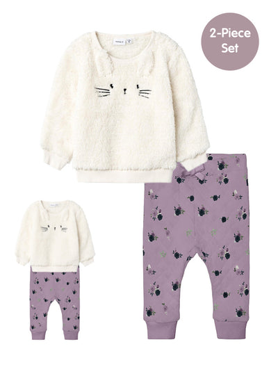 Name it Baby Girls 2-Piece Bunny Set