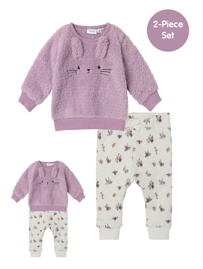 Name it Baby Girls 2-Piece Bunny Set