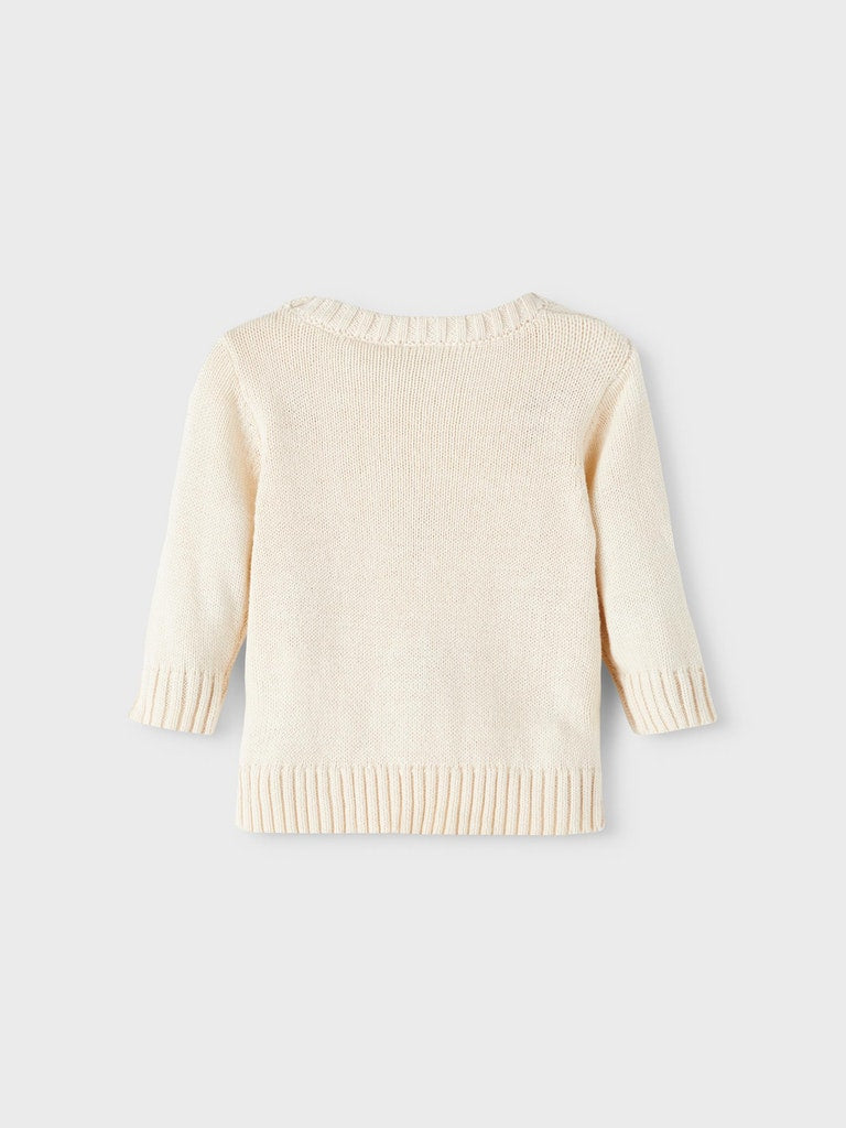 Name it Baby Girl Knitted Cream Sweater