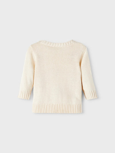 Name it Baby Girl Knitted Cream Sweater