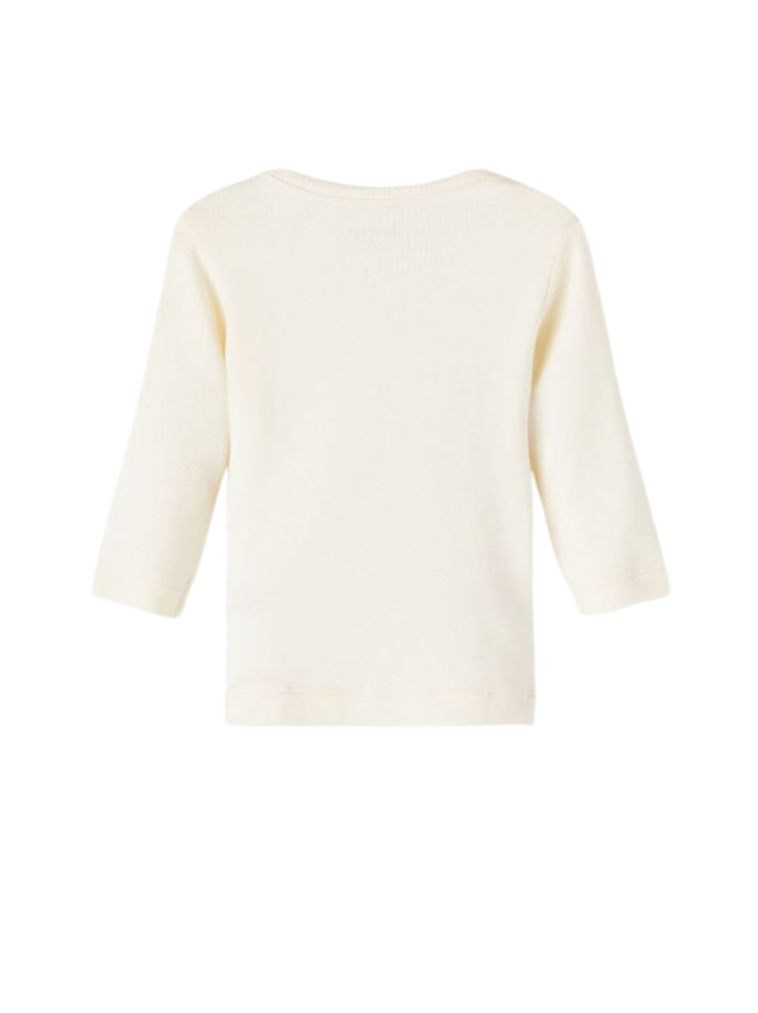 Name it Baby Girl Cream Long Sleeved Top