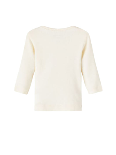 Name it Baby Girl Cream Long Sleeved Top