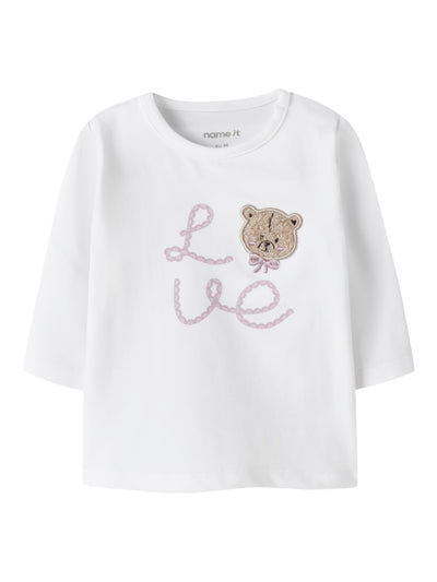 Name it Baby Girls 2-Piece Set - Teddy Love