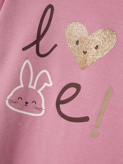 Name it Baby Girls 2-Piece Happy Bunny Set