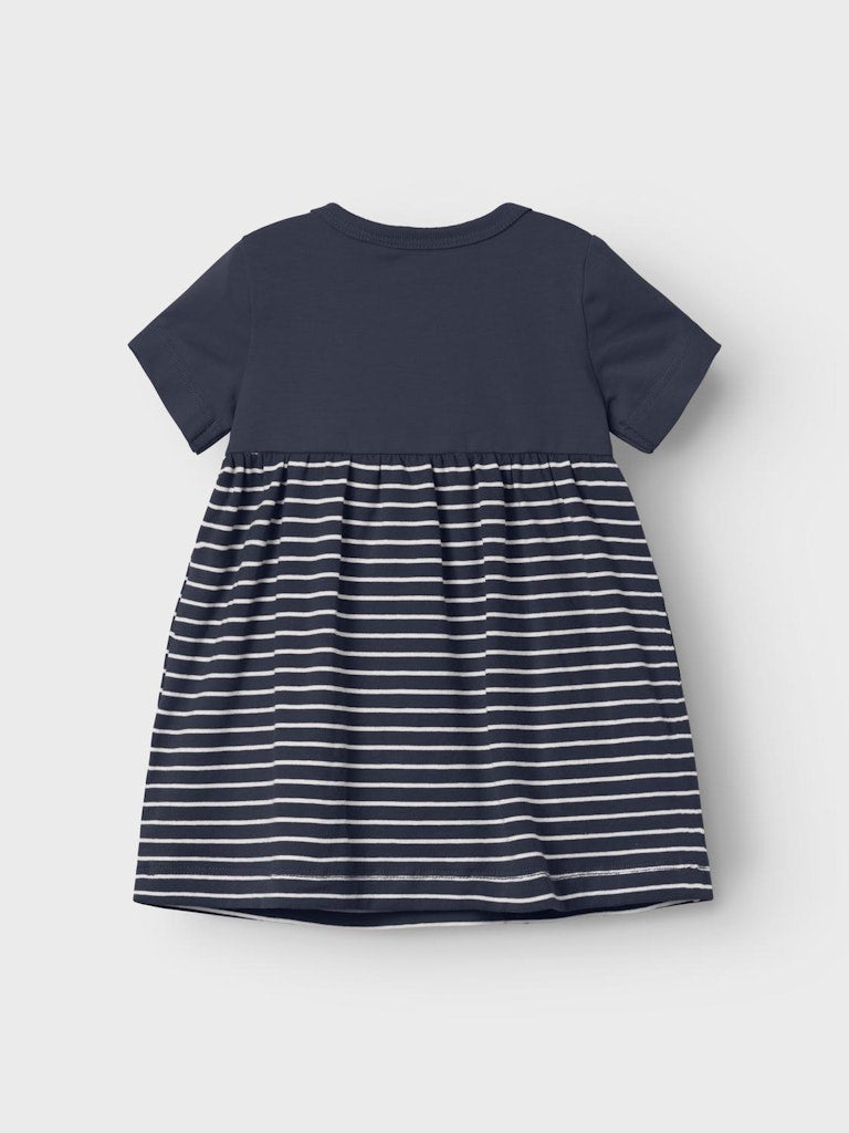 Name it Baby Girl 2-Piece Ladybird Dress Set - Navy