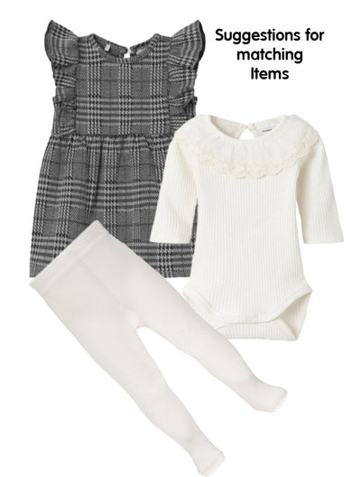 Name it Baby Girl Check Pinafore Dress