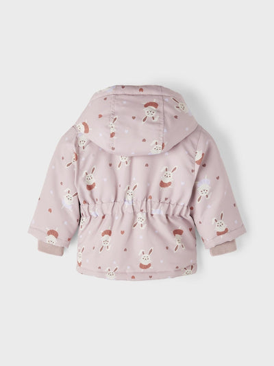 Name it Baby Girl Winter Jacket - Bunny