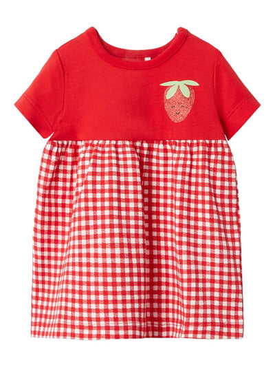 Name it Baby Girl 3-Piece Strawberry Dress Set