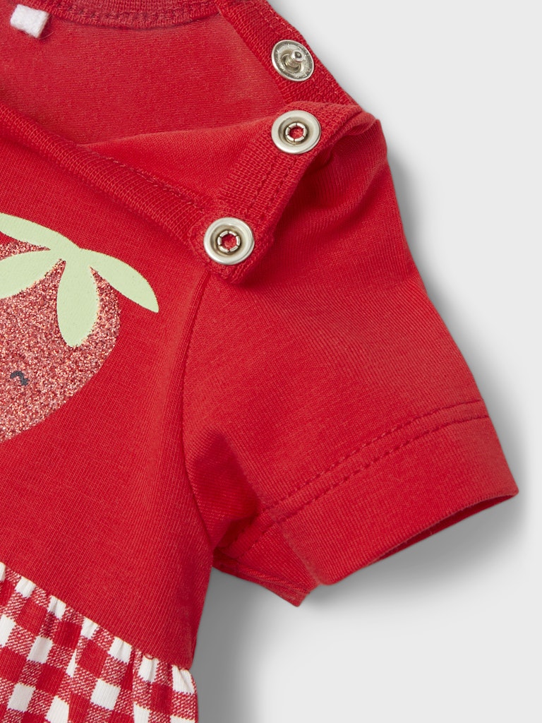 Name it Baby Girl 3-Piece Strawberry Dress Set