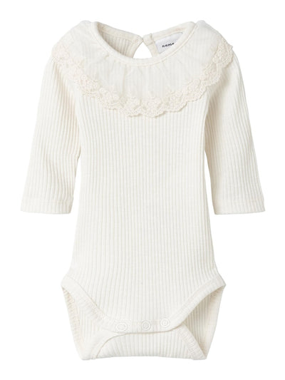Name it Baby Girl Lacey Collar Body Suit