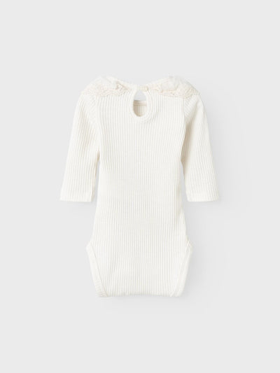 Name it Baby Girl Lacey Collar Body Suit