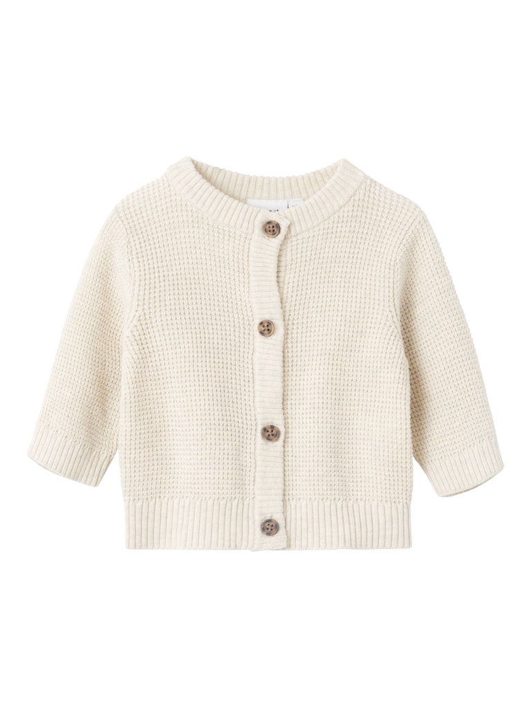 Name It Baby Unisex Knitted Cardigan - Cream