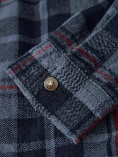 Name it Boys Hooded Check Shirt Shacket