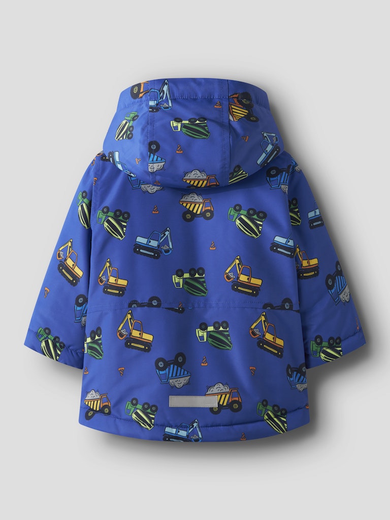 Name it Mini Boy Padded Winter Jacket - Trucks