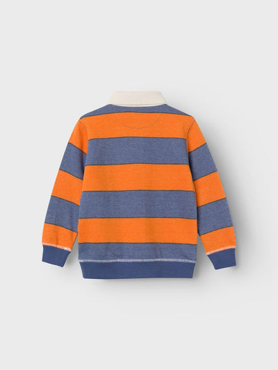 Name it Boys Long Sleeved Stripy Polo Shirt