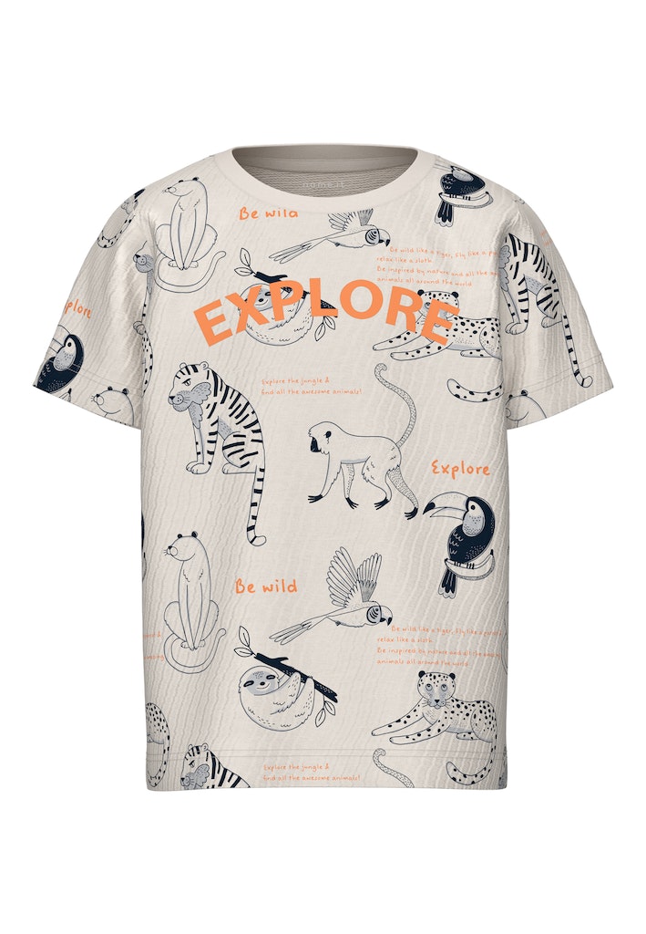 Name it Mini Boys Jungle Print T-Shirt