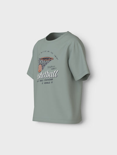 Name it Boys Graphic Print Cotton T-Shirt