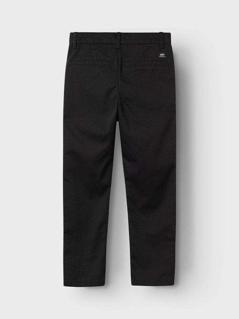 Name It Boys Black Chino Pants