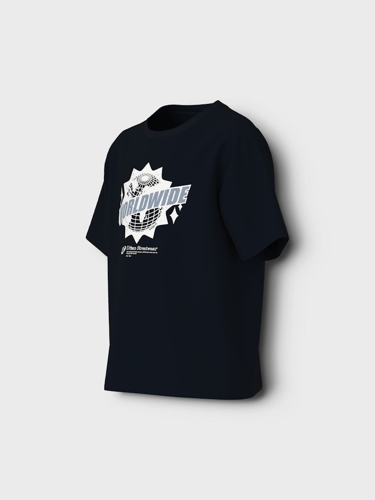 Name it Boys Graphic Print Cotton T-Shirt