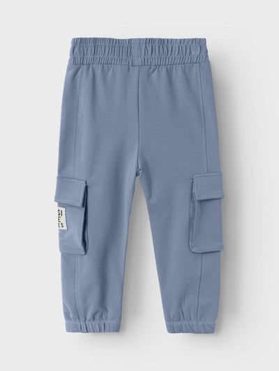 Name it Mini Boys Cargo Sweatpants - Blue