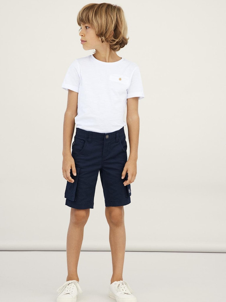 Name It Boys Navy Cargo Shorts