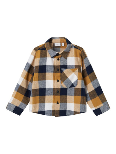 Name it Boys Cotton Check Shirt