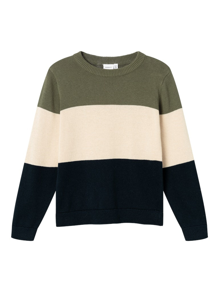 Name It Boys Striped Knit Jumper