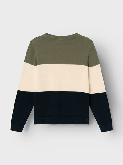 Name It Boys Striped Knit Jumper
