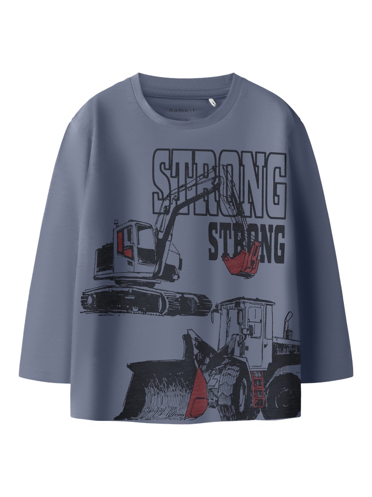 Name it Boys Digger Themed  2-Piece Set - Blue