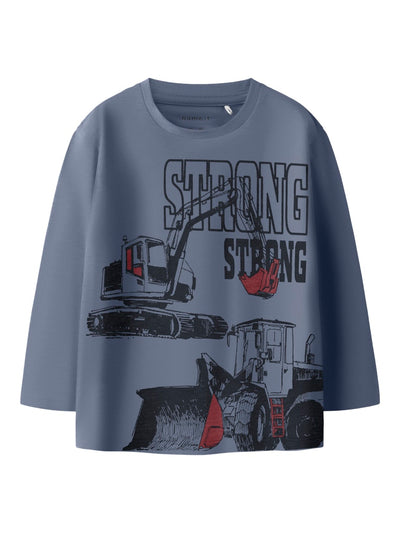 Name it Boys Digger Themed  2-Piece Set - Blue